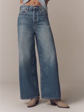 Etica Marley High Rise Wide Leg Jeans